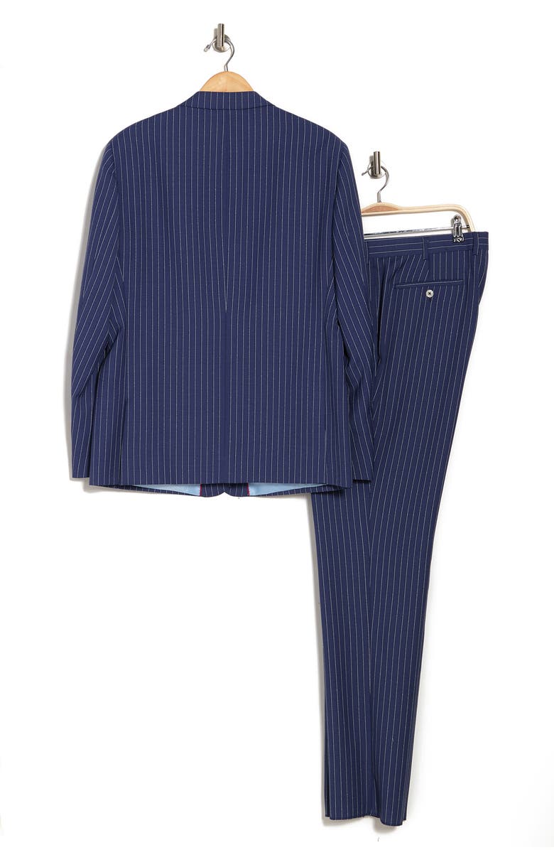 ZANETTI Terrano Pinstripe Collar Slim Fit Two Button Suit | Nordstromrack