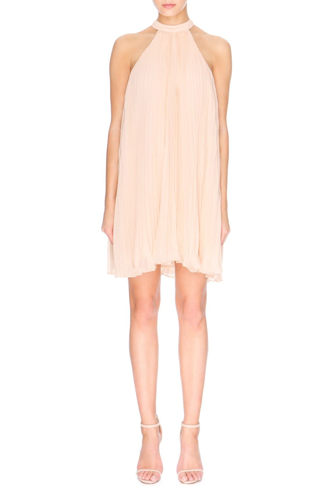 Keepsake the Label 'Clarity' Halter Trapeze Dress Nordstrom