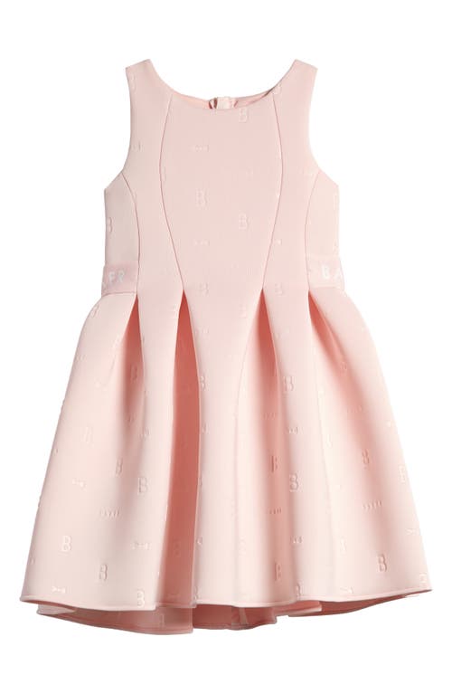 Baker by Ted Kids' Embossed Scuba Dress Pink at Nordstrom,