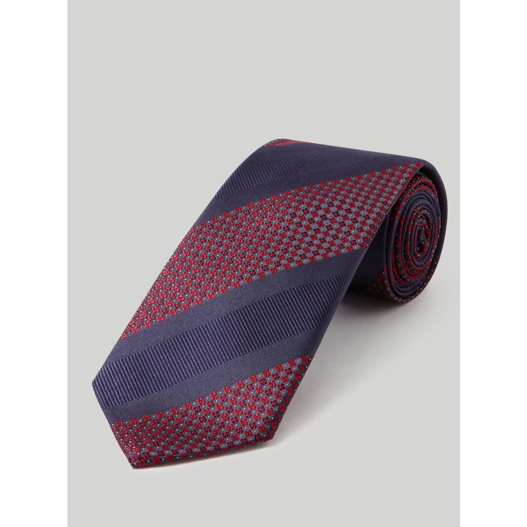 Robert Talbott Robert Neat Repp Necktie In Orange