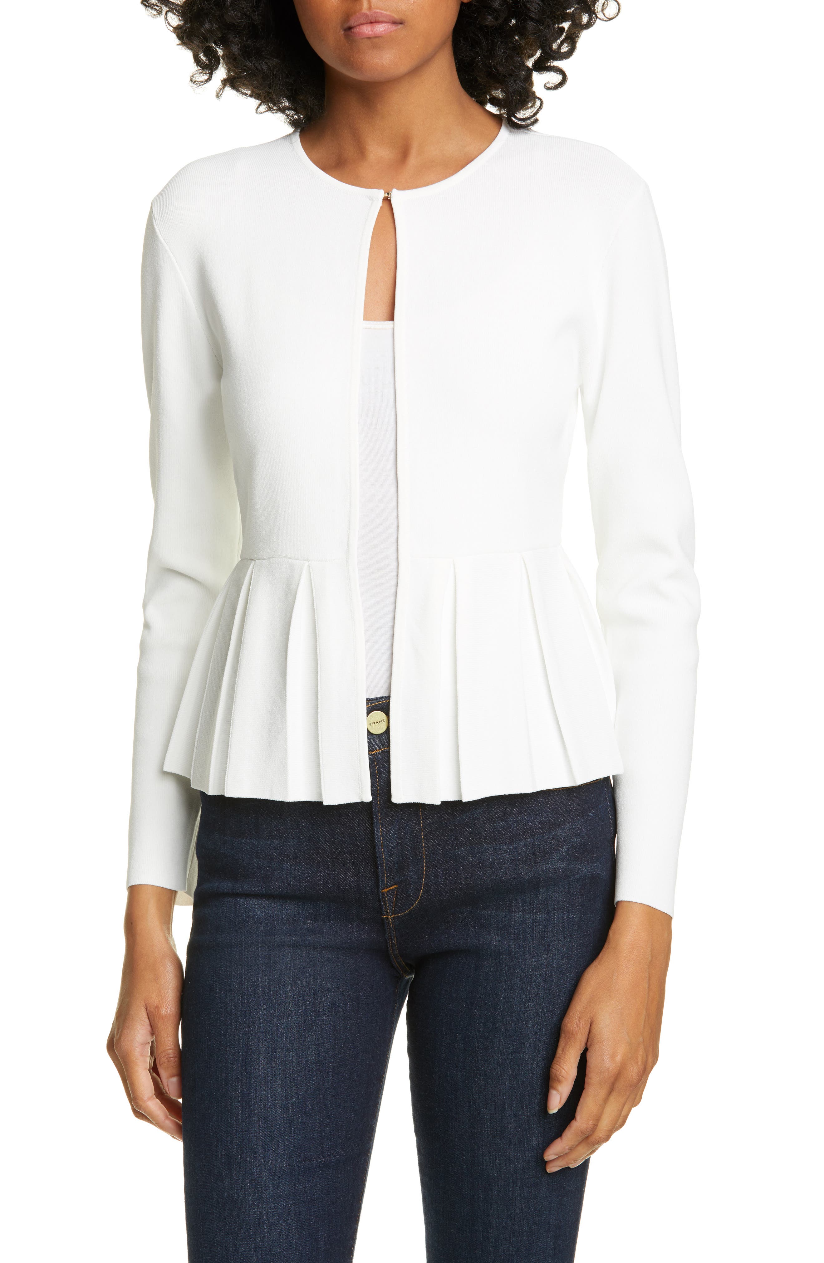 ted baker peplum cardigan