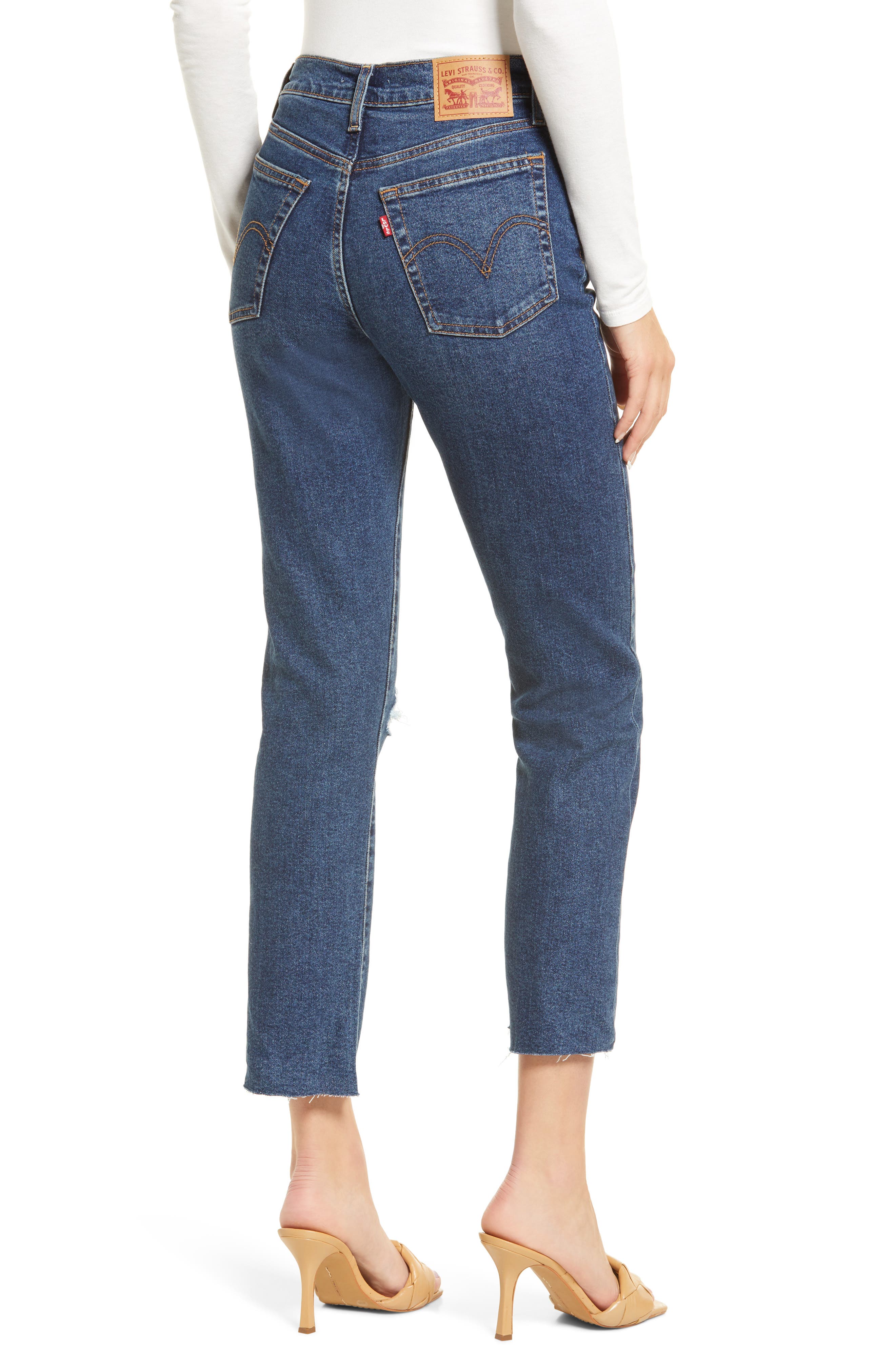 levi jeans wedgie straight