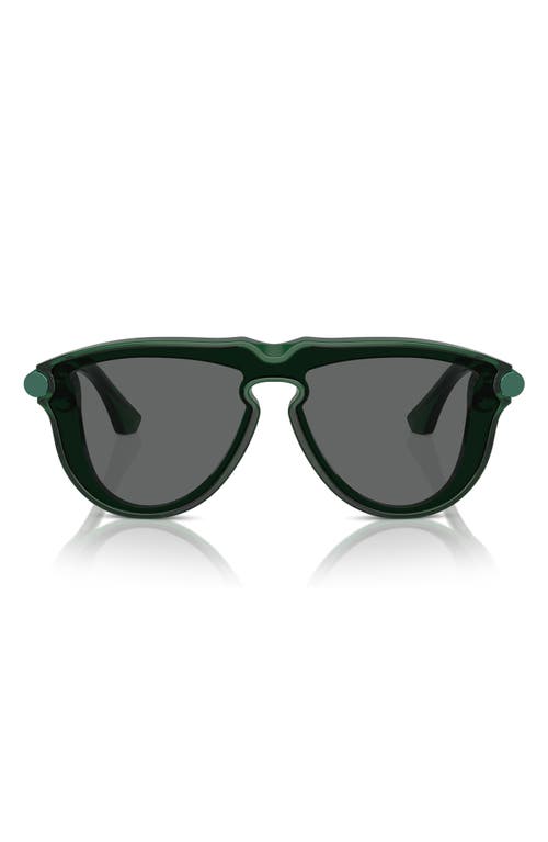 Shop Burberry 36mm Pilot Sunglasses In Green