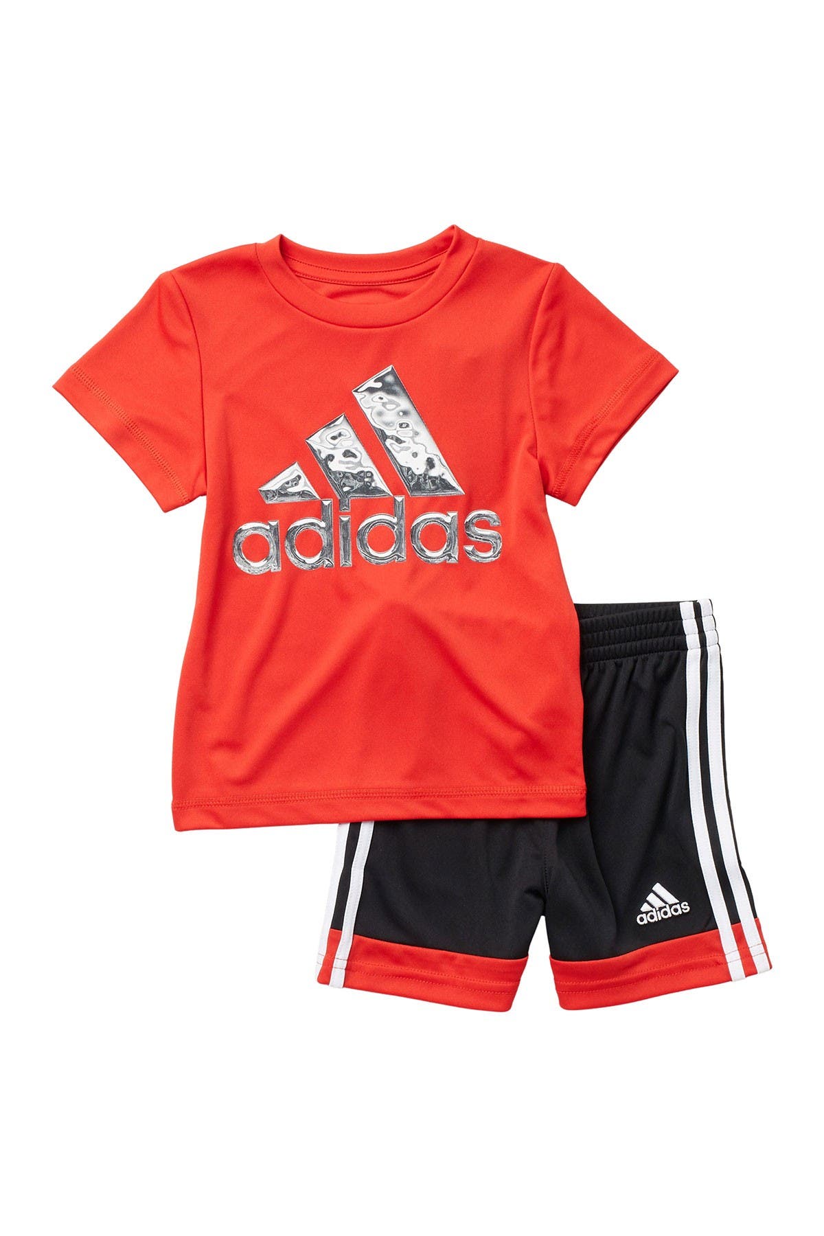 baby boy adidas shorts and shirt