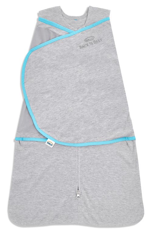 HALO SleepSack Ideal Temp Swaddle in Heather Grey at Nordstrom