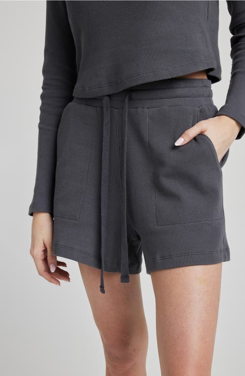 Losano Drawstring Short In Charcoal