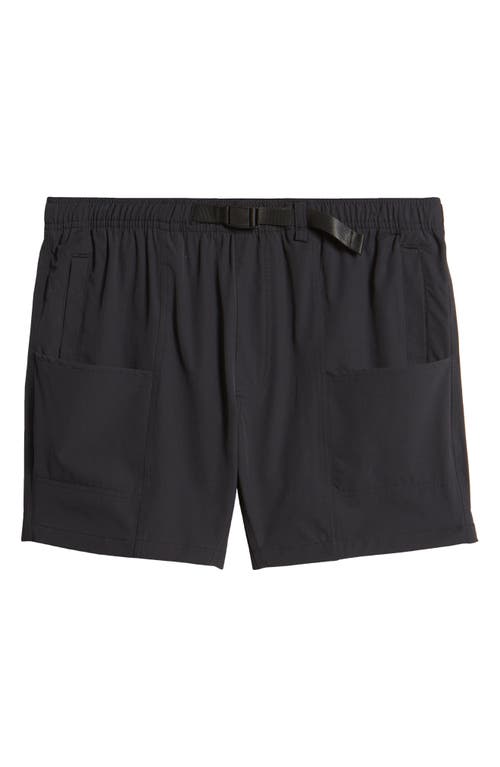 BP. BP. BELTED STRETCH NYLON SHORTS 