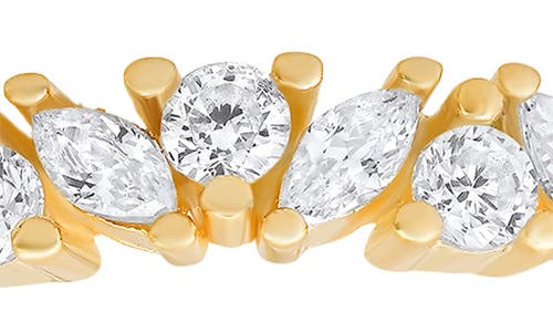 Queen Jewels Cubic Zirconia Multicut Band Ring In Gold