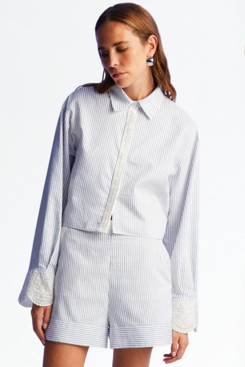 Nocturne Striped Shirt in Multi-Colored at Nordstrom