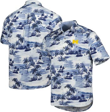 Men's Tommy Bahama Navy Cal Bears Tropical Horizons Button-Up Shirt