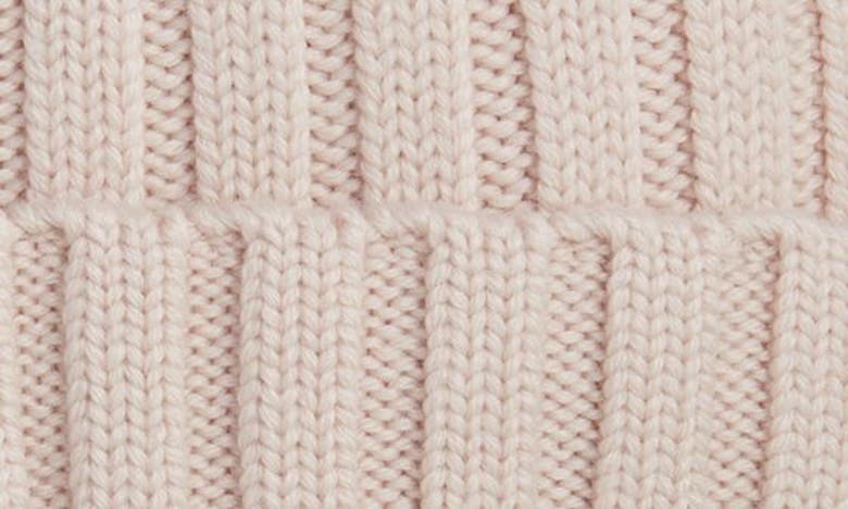 Shop Moncler Rib Virgin Wool Beanie In Pink