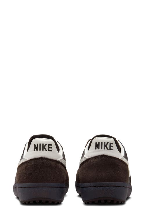 Shop Nike Field General Sneaker In Velvet Brown/sail