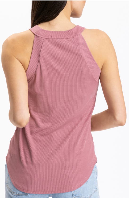 Shop Threads 4 Thought Maresia Feather Ribbed Tank In Sequoia