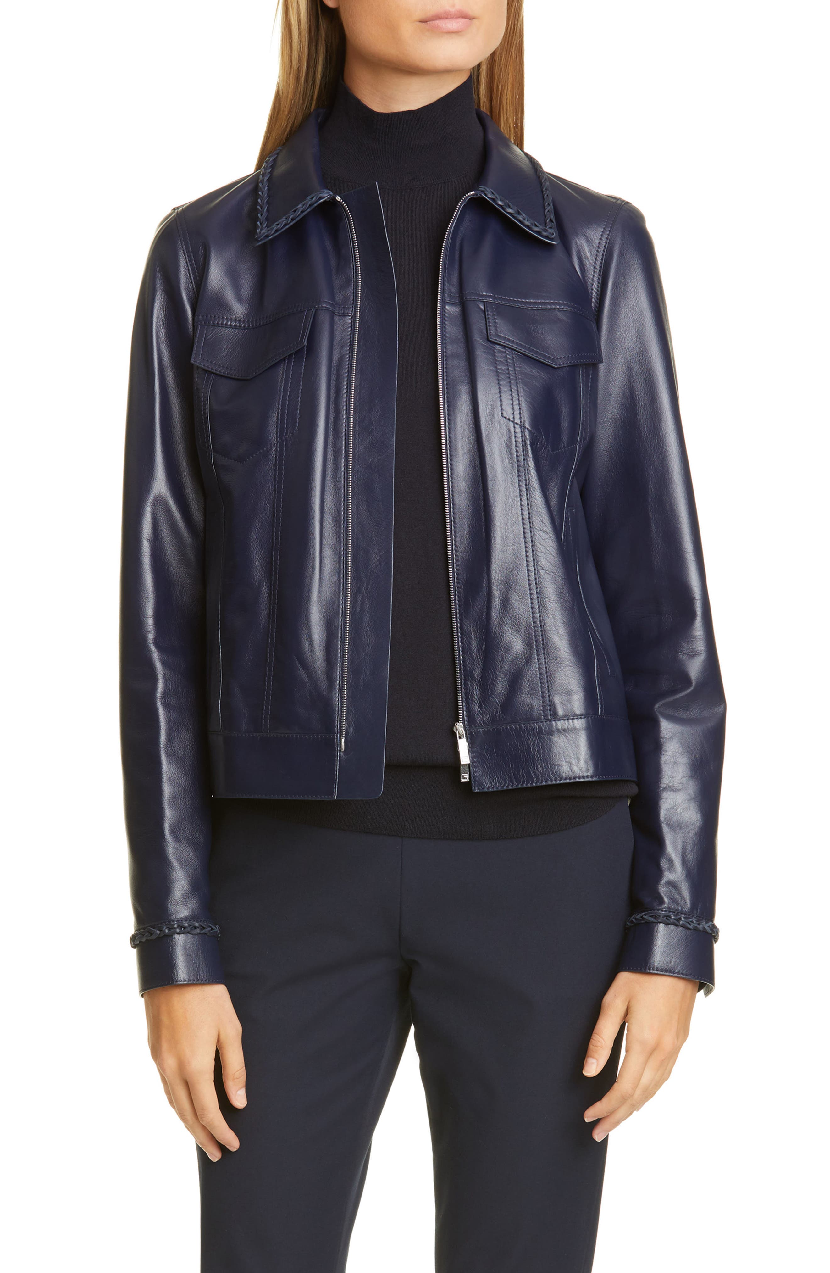 destiny navy casual winter jacket