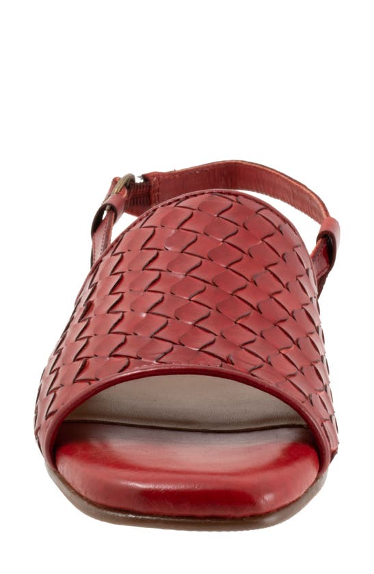 Trotters Nola Slingback Sandal In Red