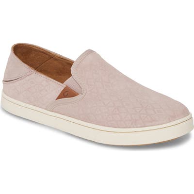 Olukai Pehuea Slip-On Sneaker- Pink