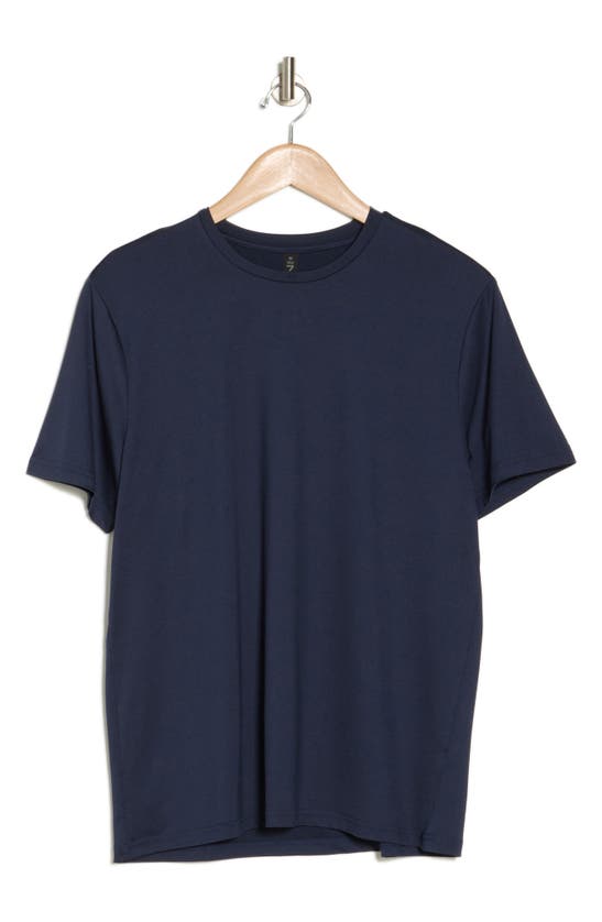 Shop Z By Zella Essential Performance T-shirt In Navy Eclipse