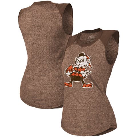 Women's Majestic Threads Nick Chubb Brown Cleveland Browns