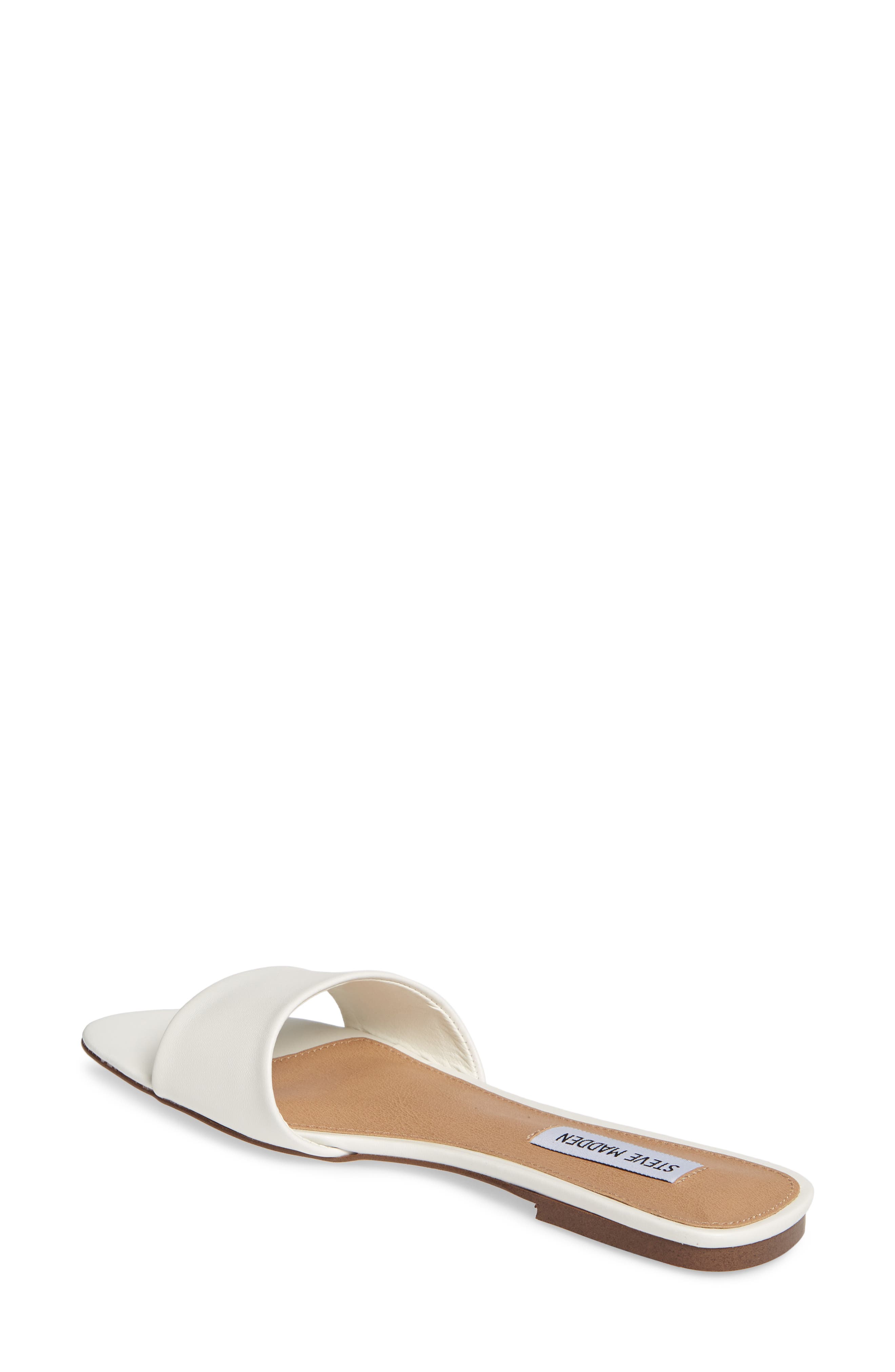 steve madden bev sandal clear