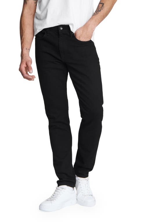 rag & bone Fit 2 Authentic Stretch Slim Jeans Black at Nordstrom, X