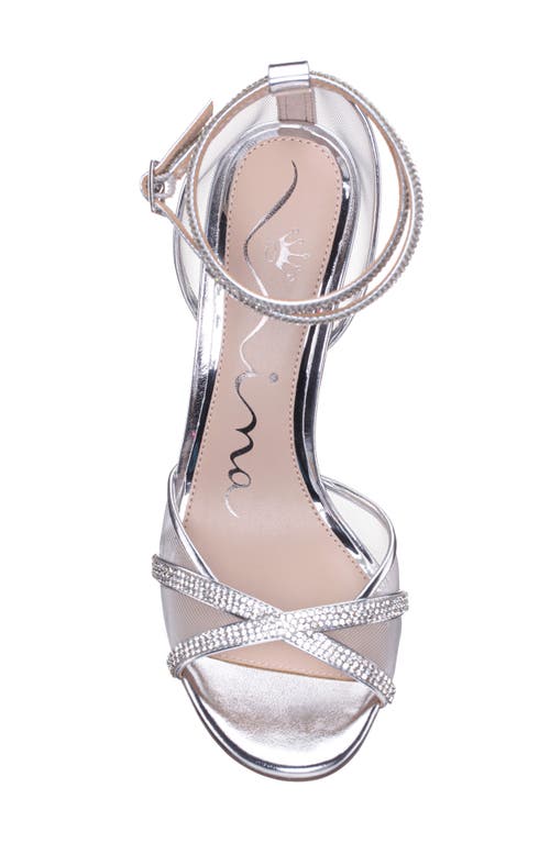 Shop Nina Daniela Sandal In Silver