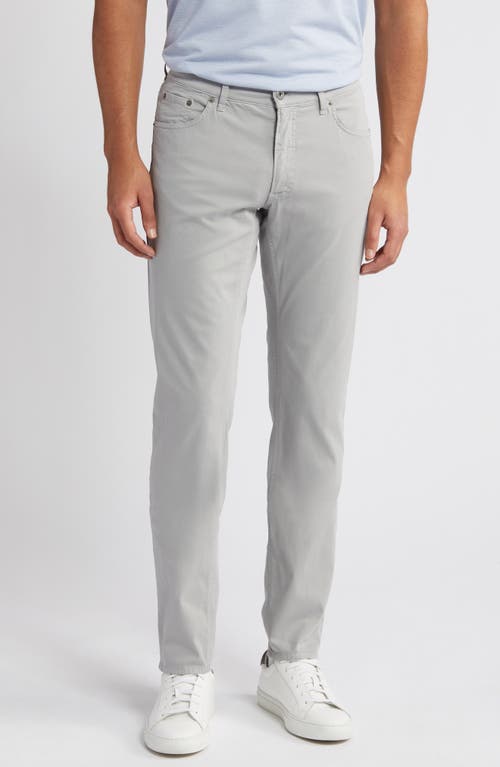 Chuck Hi Flex Modern Fit Five-Pocket Pants in Silver