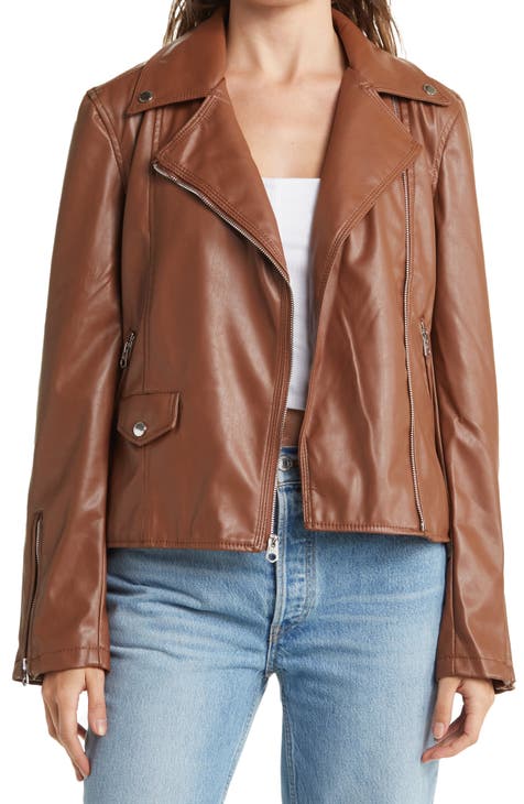 Women's Leather & Faux Leather Jackets | Nordstrom Rack