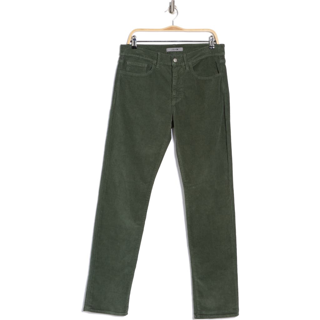 Joe's The Brixton Corduroy Jeans In Deep Forest