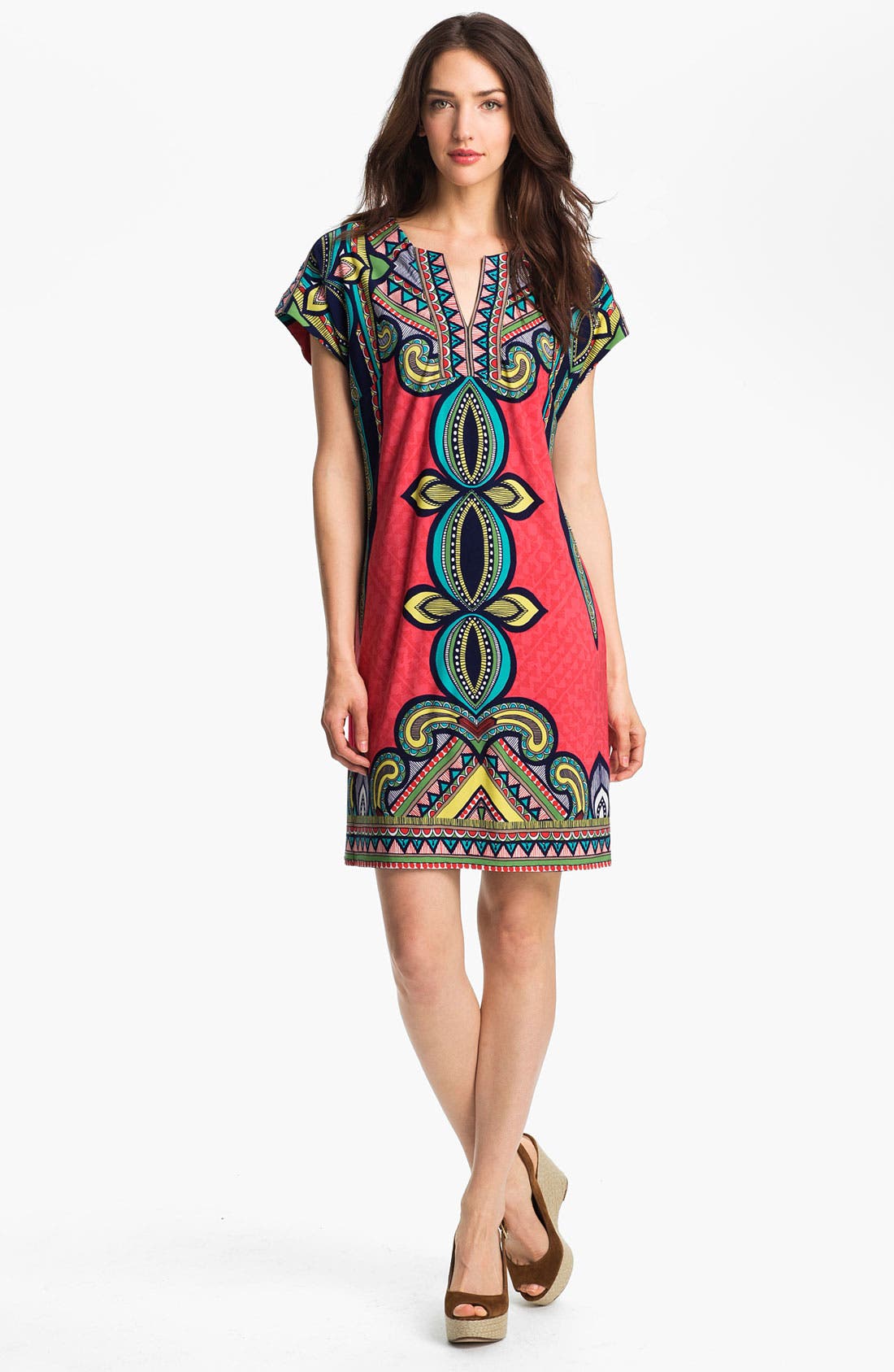 Laundry by Shelli Segal Print Jersey Shift Dress Nordstrom