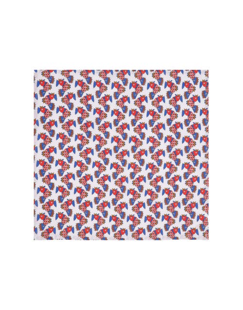 Shop La Doublej Large Napkins Set Of 2 (45x45) Galletti Multicolor