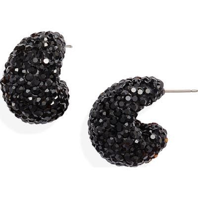 Kate Spade New York Clay Pave Huggie Hoop Earrings