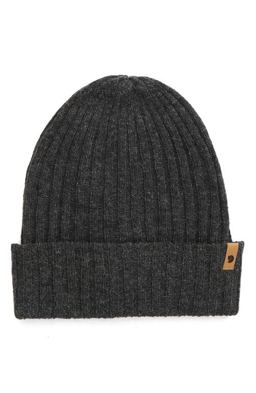 EAN 7323450347772 product image for Fjällräven Thin Byron Beanie in Graphite at Nordstrom | upcitemdb.com