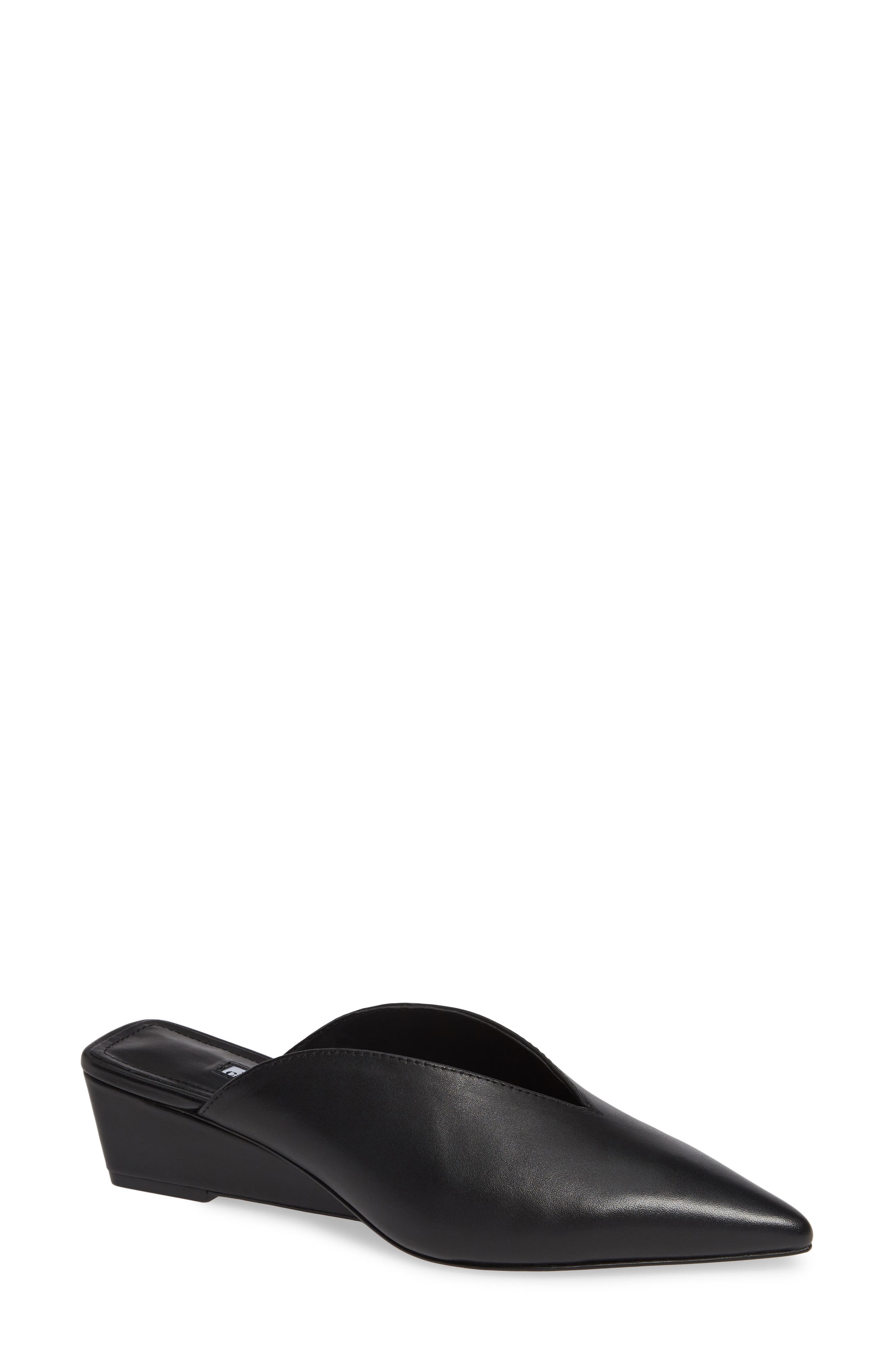 wide fit black flat sandals