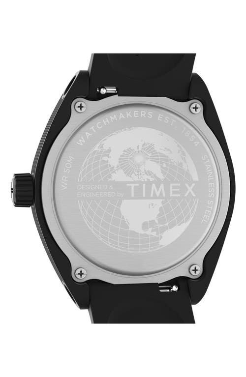 Shop Timex ® Pop Synthetic Strap Watch, 40mm In Black