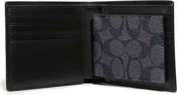 Coach 3-In-1 Wallet In Signature Embossed Leather With Removable Card  Holder - Ziniosa