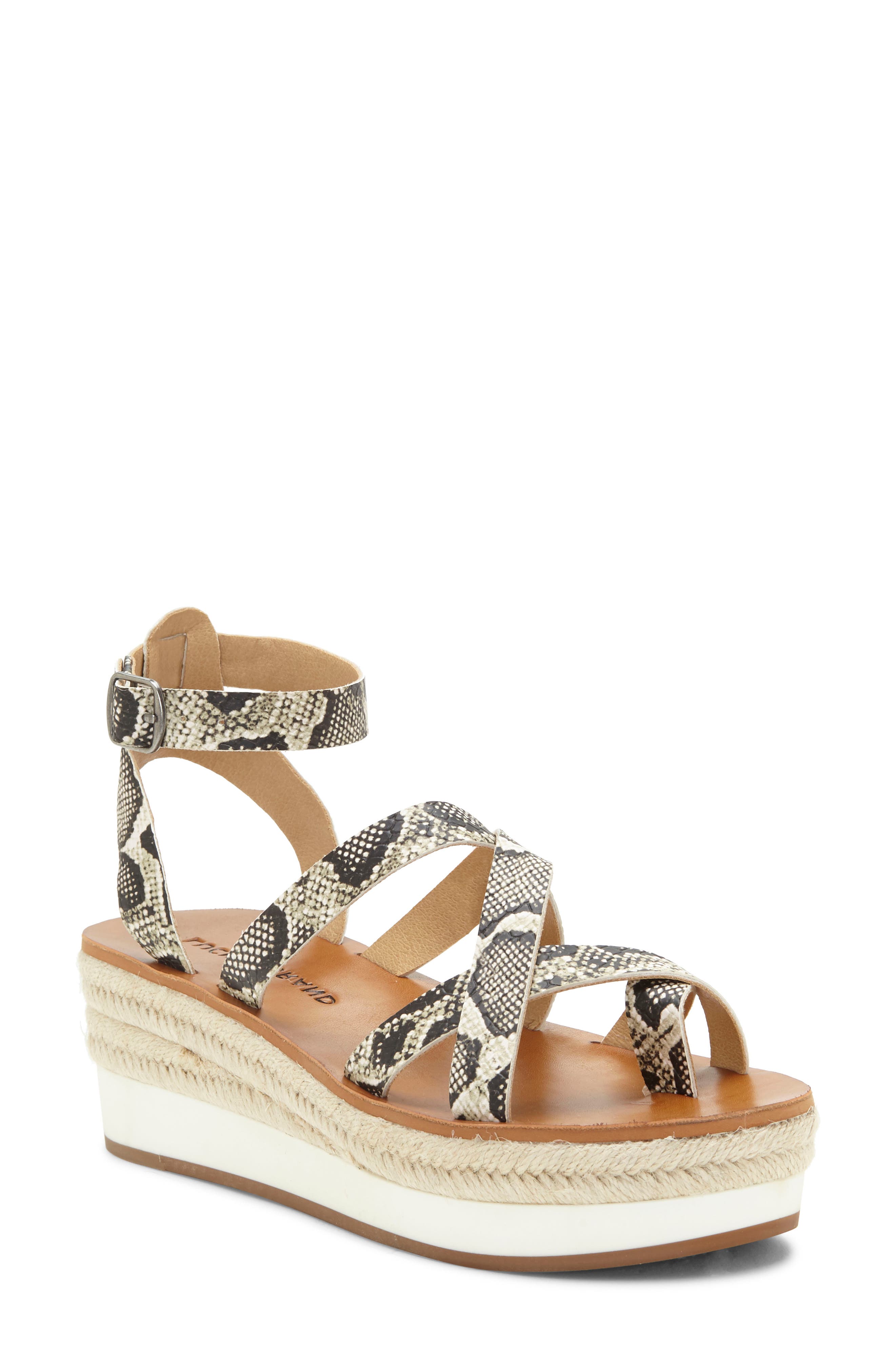 lucky brand platform wedge sandals