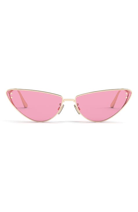 MissDior B1U 63mm Oversize Cat Eye Sunglasses