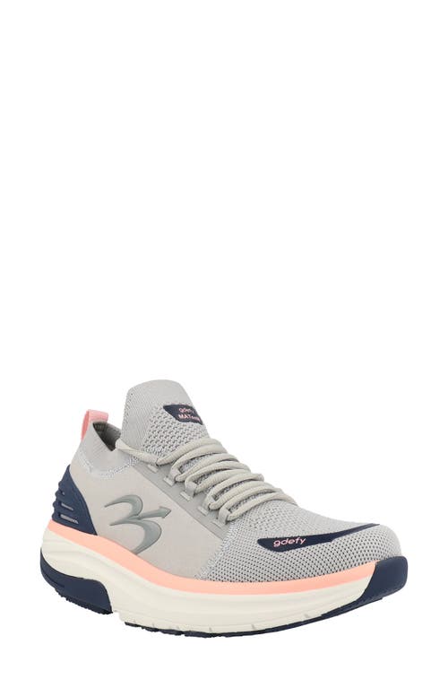 Gravity Defyer Mateem Sneaker in Grey/pink