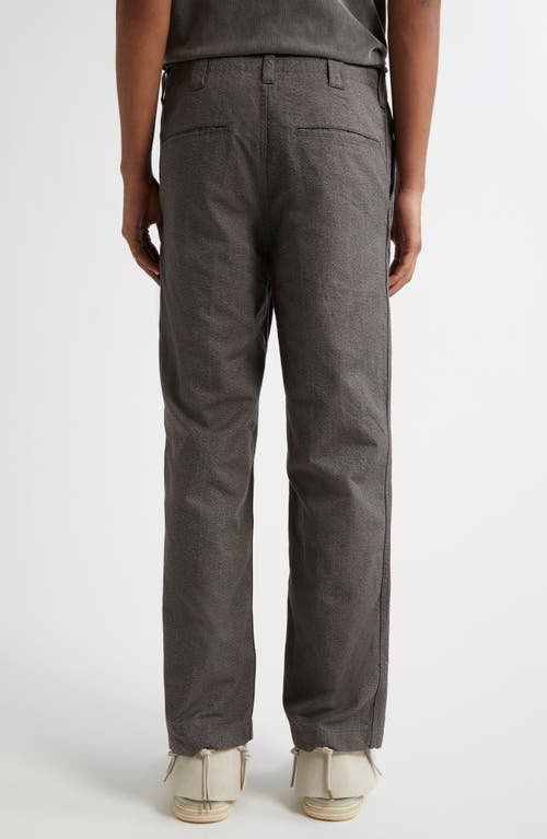 Visvim Cotton Wide Leg Chinos In Grey