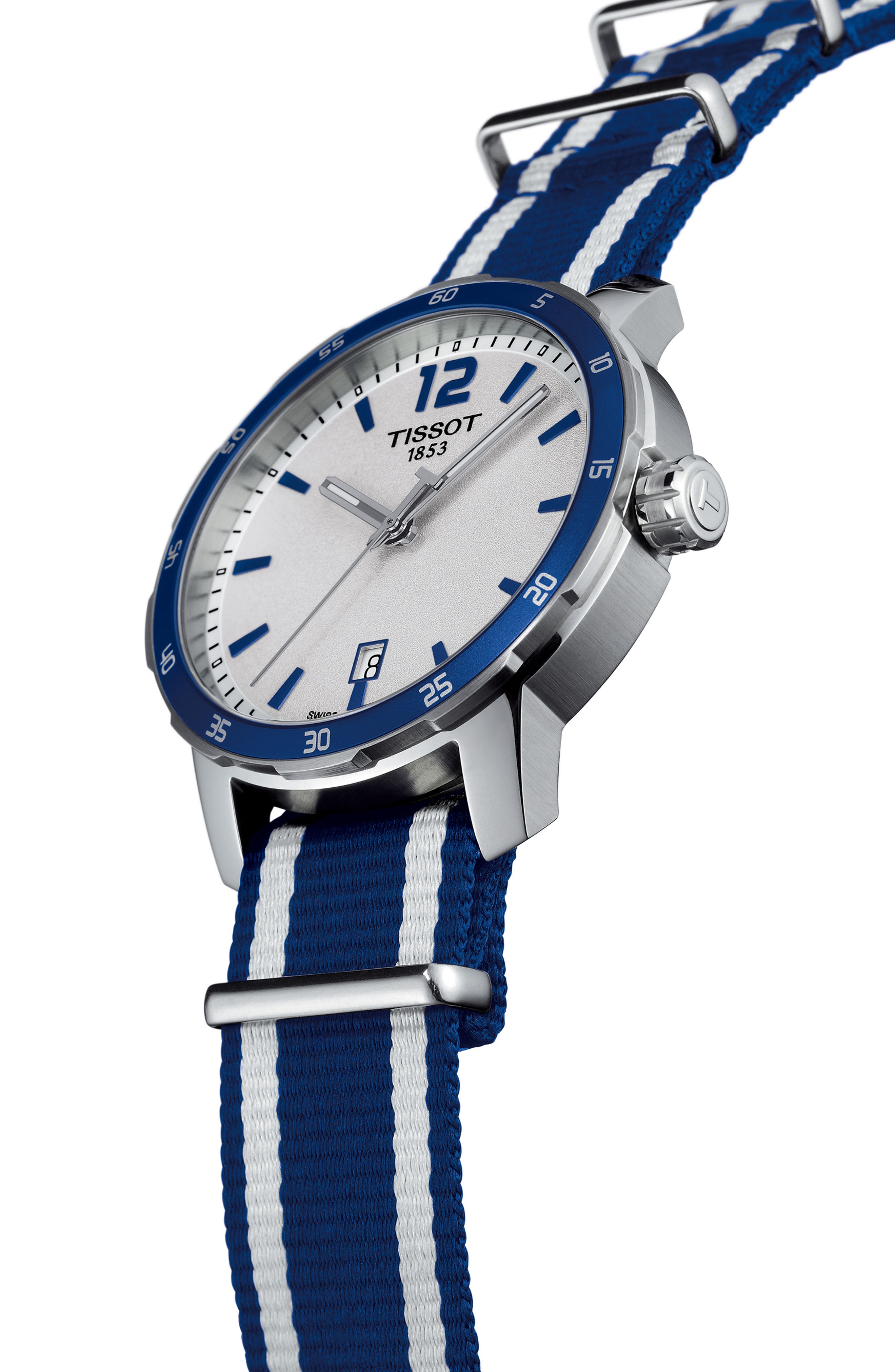 Tissot Men's Quickster NATO Strap Watch, 40mm Nordstrom Rack