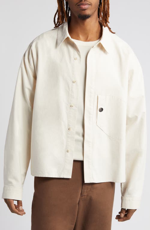 Pocket Shirt in White Oak