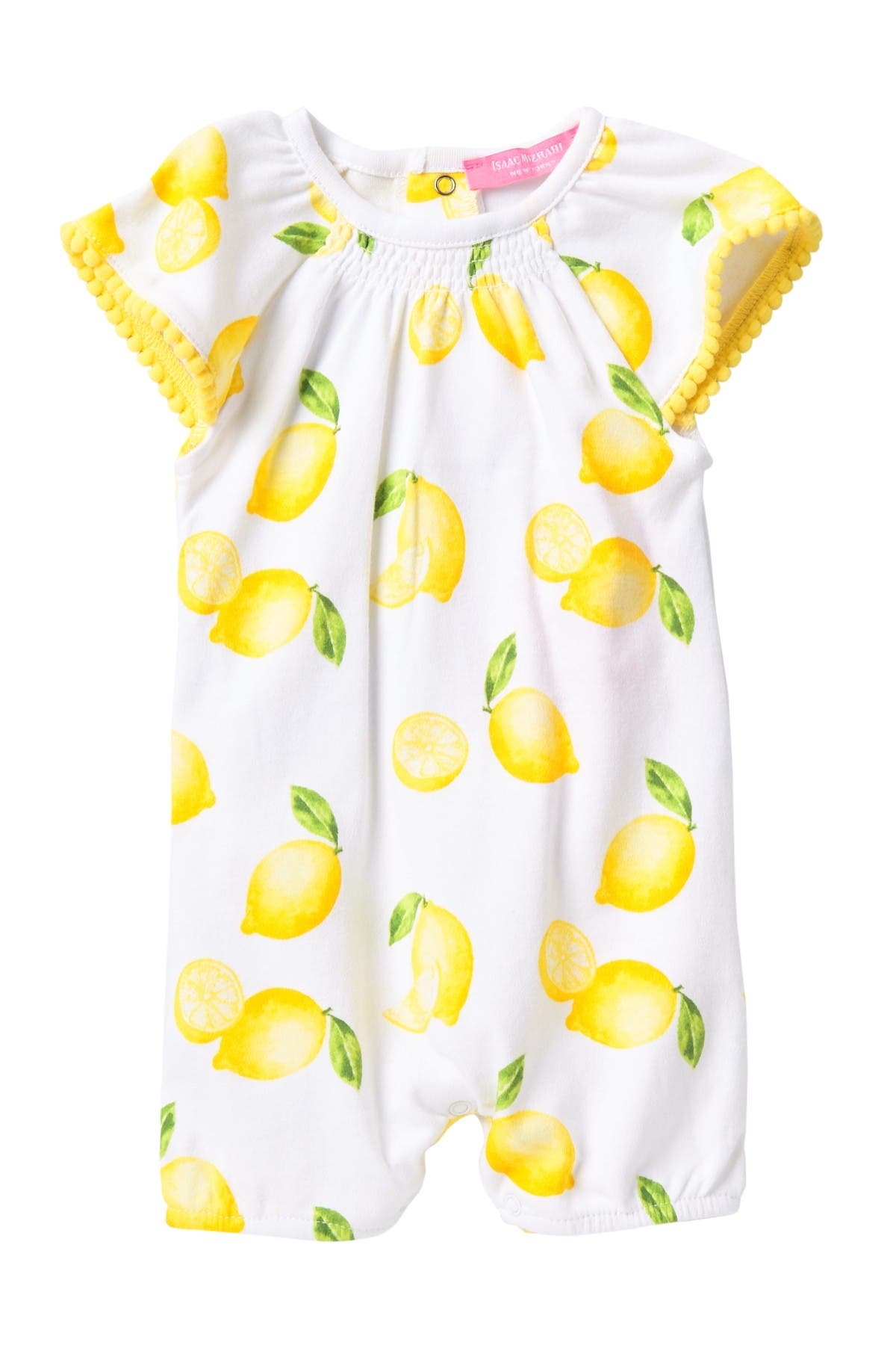 lemon romper baby