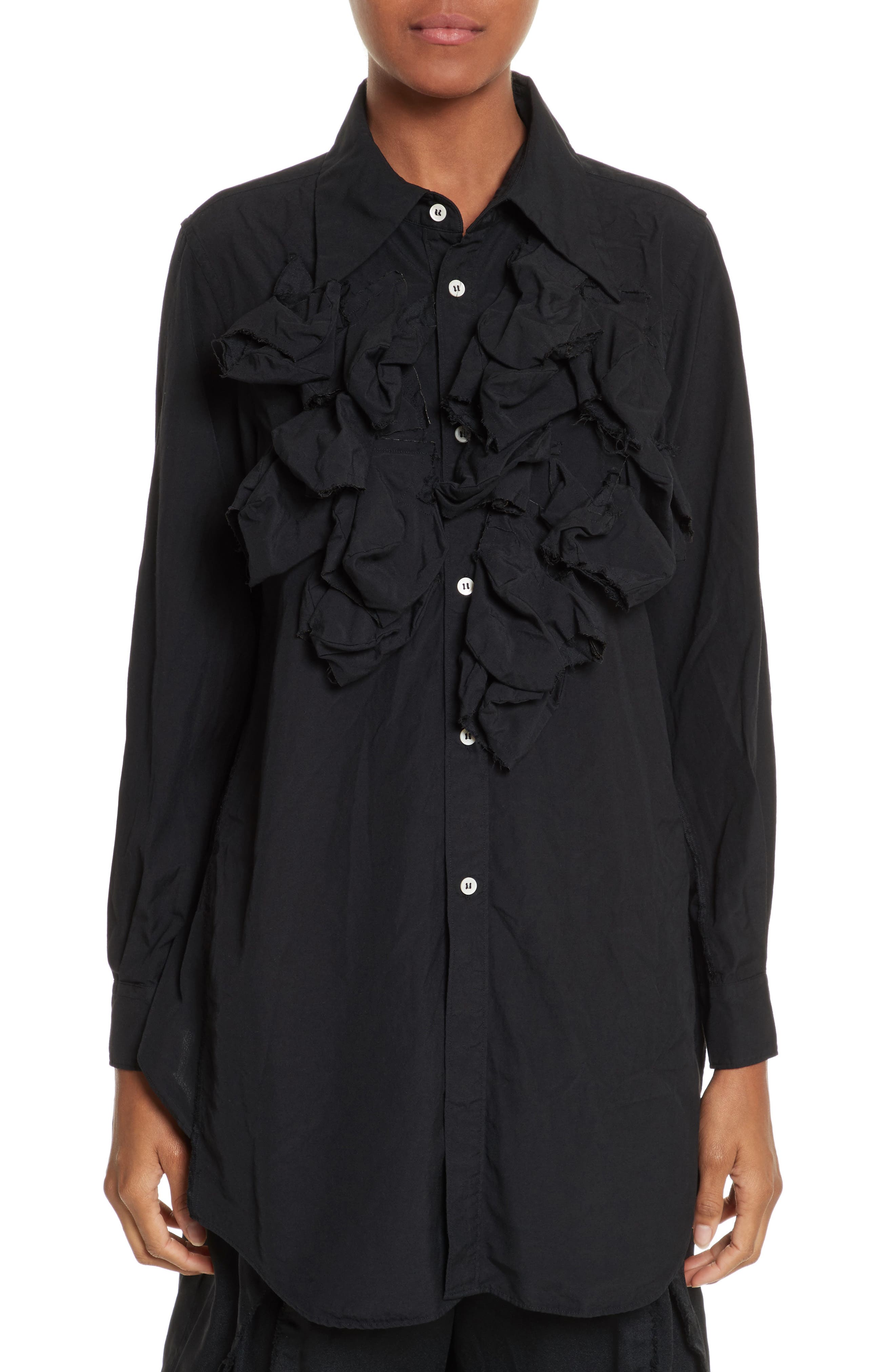 comme des garcons dress shirt