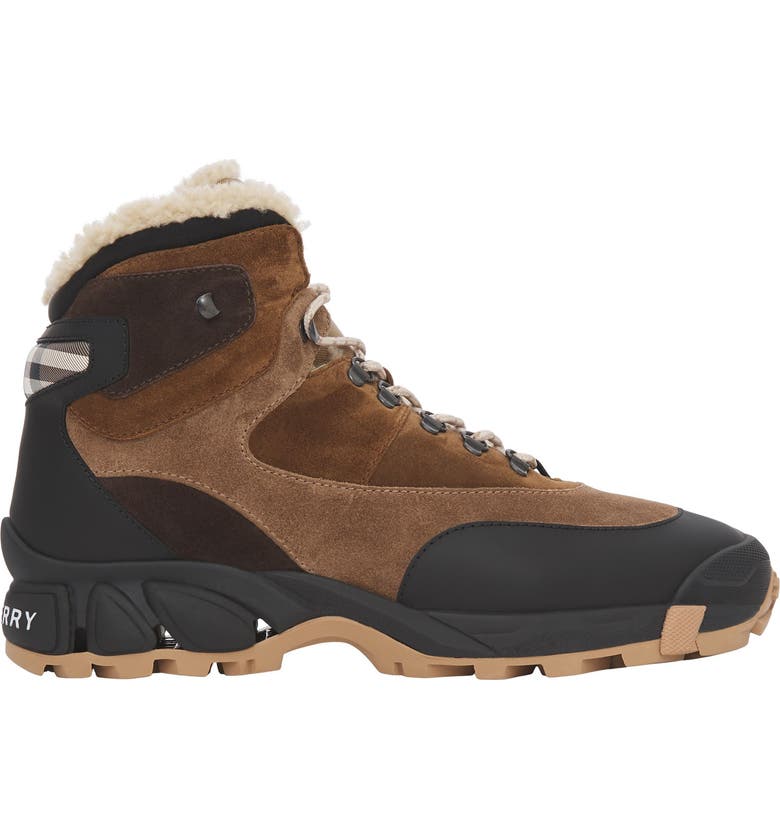 Burberry Tor Genuine Shearling Lined Hiking Boot Nordstrom Burberry Tor Genuine Shearling Lined Hiking Boot Nordstrom