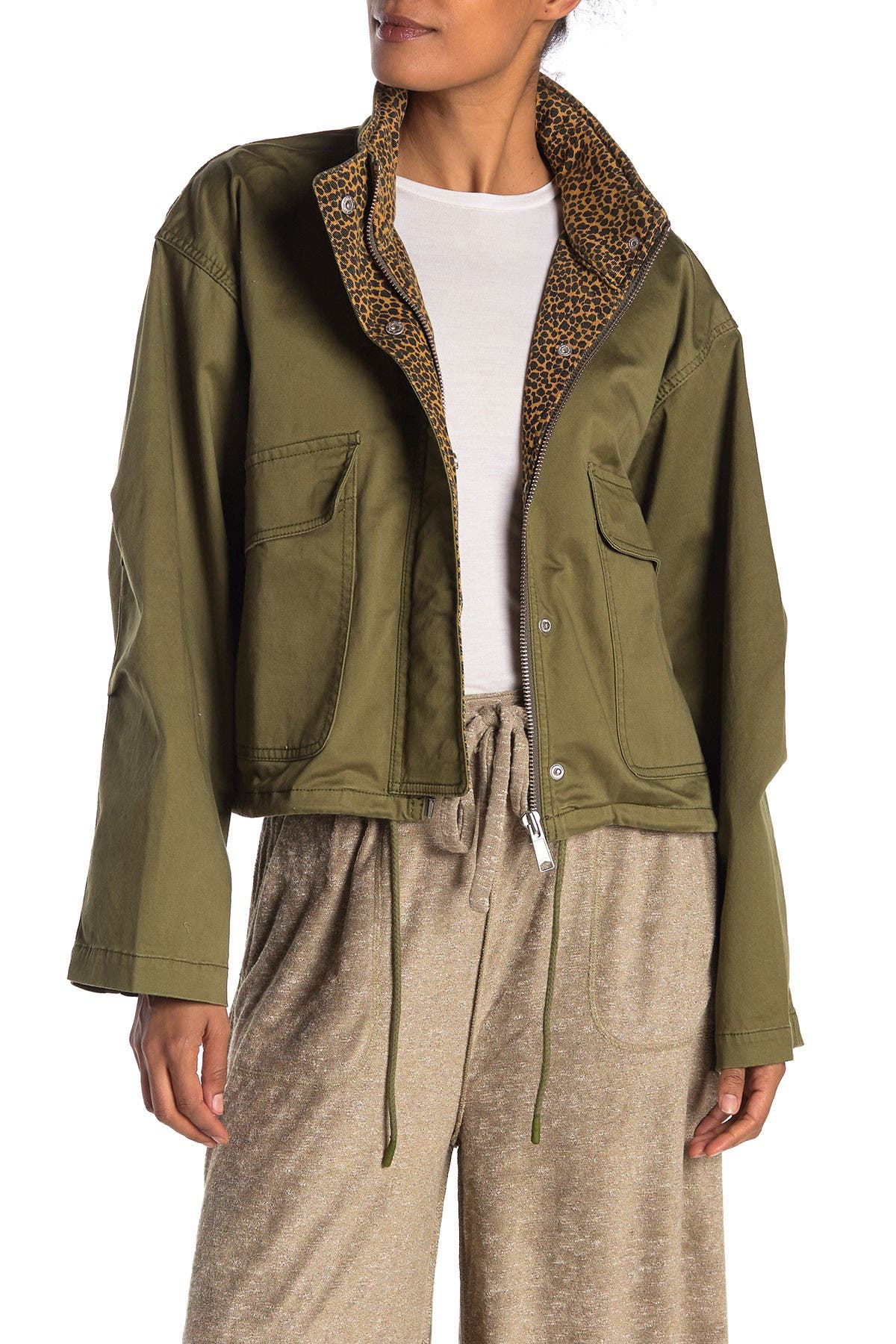 current elliott cropped infantry jacket