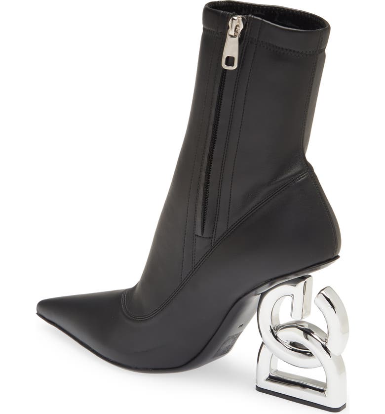 Dolce&Gabbana DG Heel Pointed Toe Bootie | Nordstrom