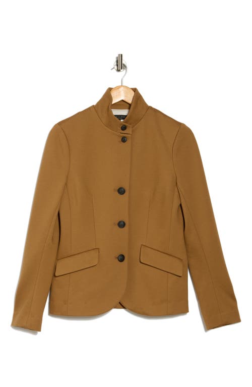 Rag & Bone Slade Brushed Wool-jersey Blazer In Camel