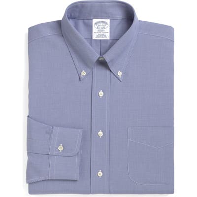 Brooks Brothers Regent Regular Fit Houndstooth Dress Shirt (3 For $207)