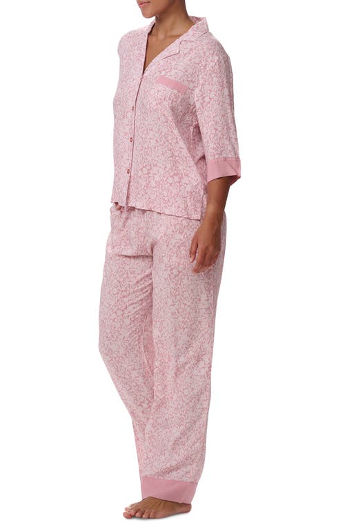 Shop Splendid Print Pajamas In Floralvineshdw