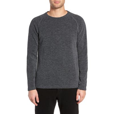 Wings + Horns Felted Wool Sweater, Grey